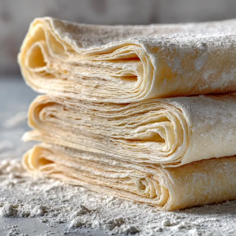 Homemade Rough Puff Pastry Dough Recipe