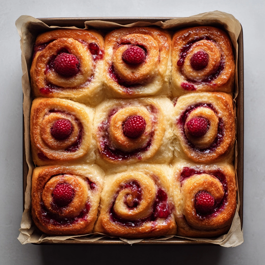 Raspberry Swirl Sweet Rolls Recipe