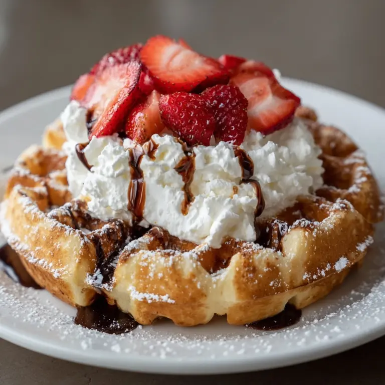 Cake Mix Waffles Recipe