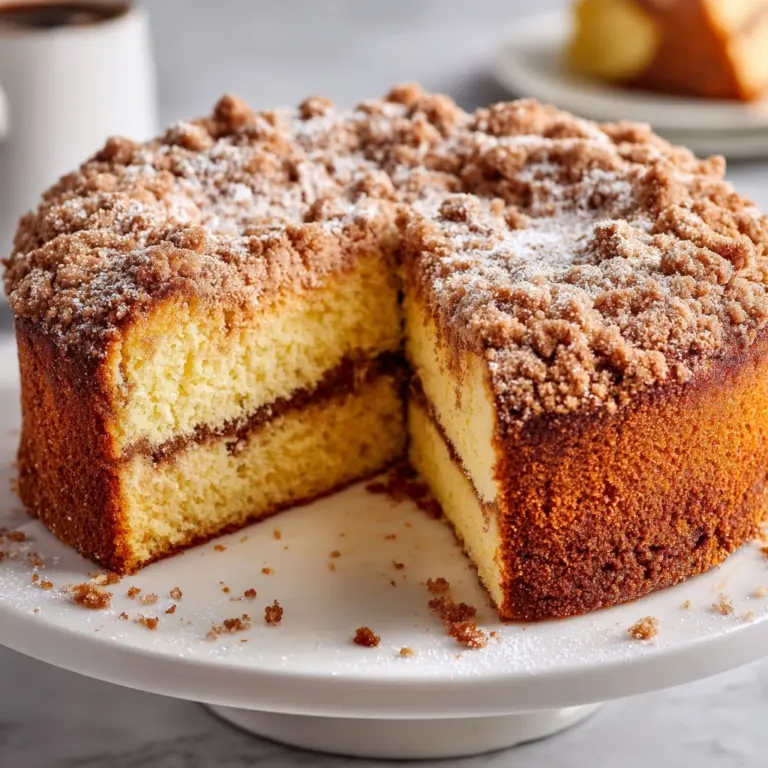 Sour Cream Coffee Cake Recipe