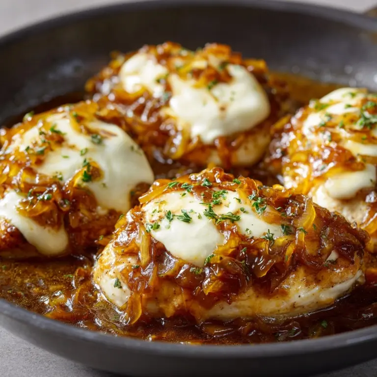 French Onion Chicken Recipe
