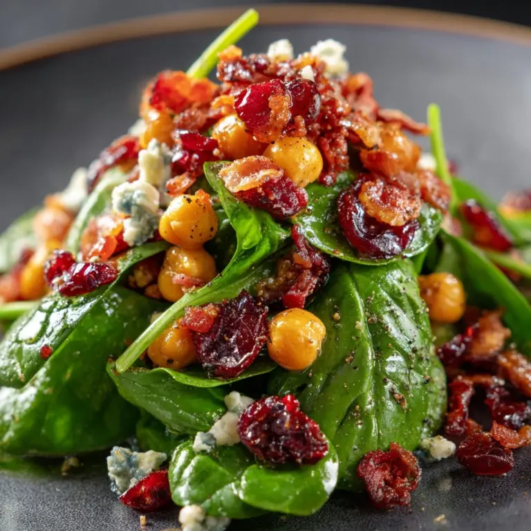 Cranberry Walnut Chickpea Salad with Orange Vinaigrette Recipe
