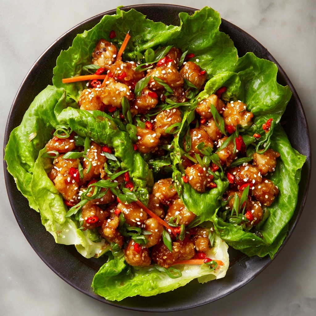 Thai Chicken Lettuce Wraps Recipe - Recipe Image