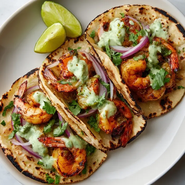 Quick Shrimp Tacos Recipe