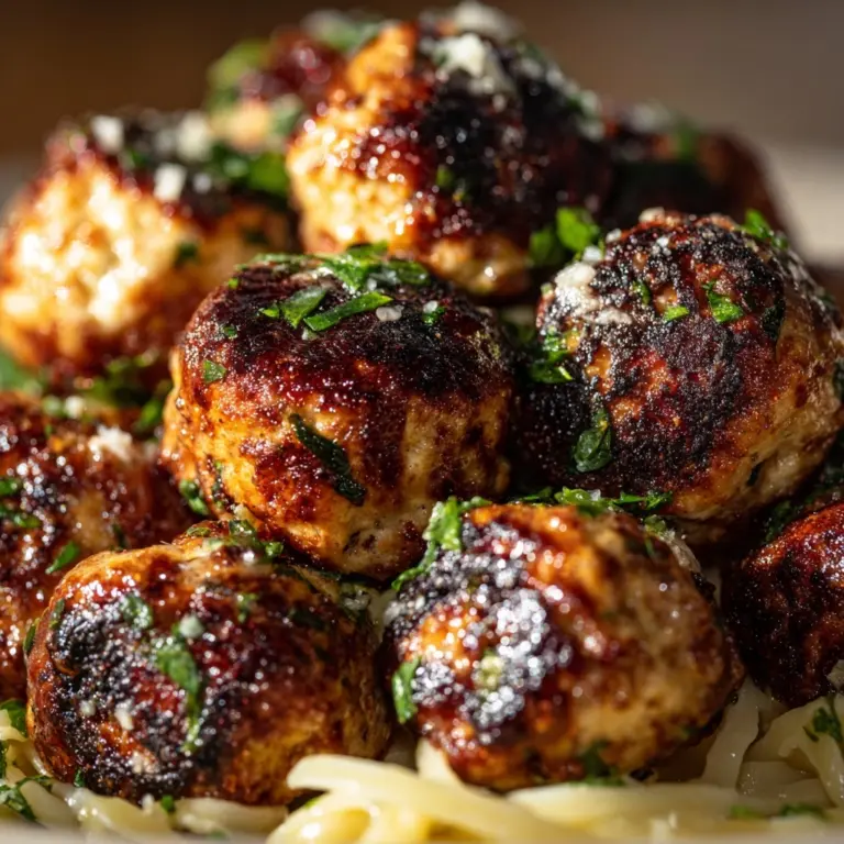 Chicken and Ricotta Meatballs Recipe