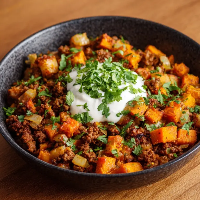 Turkey Sweet Potato Skillet Recipe