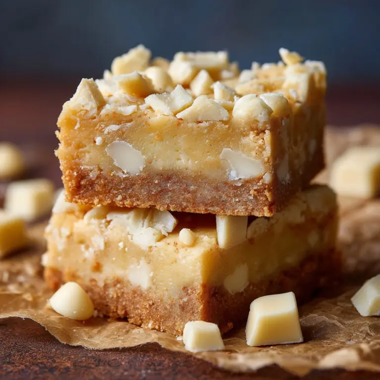 White Chocolate Brownies Recipe