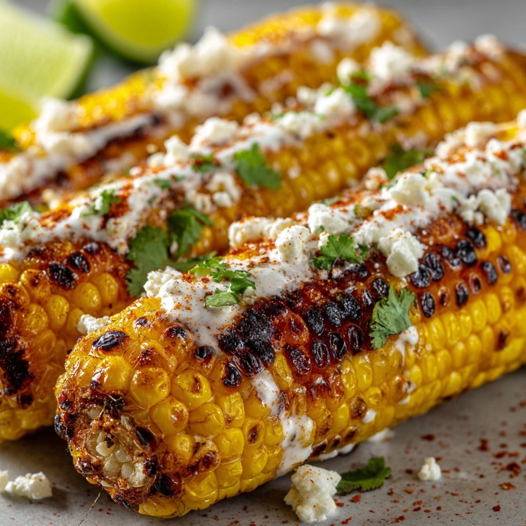 Elote Mexican Grilled Corn Recipe