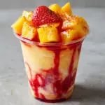 Mango Strawberry Sunrise Frappuccinos Recipe