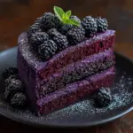 Blackberry Velvet Gothic Cake Recipe