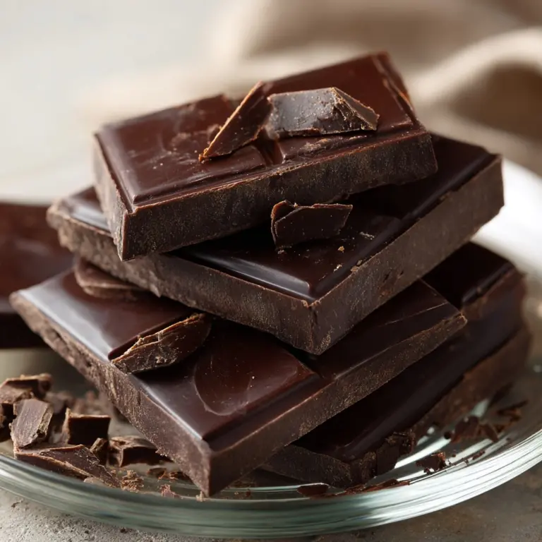 Homemade Melt-In-Your-Mouth Dark Chocolate Recipe