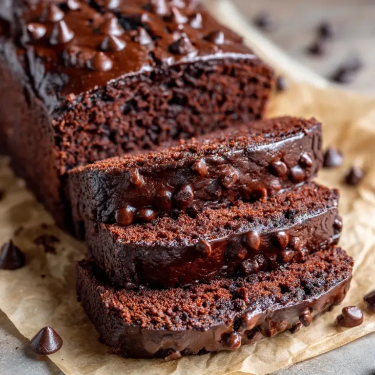 Fudgy Brownie Bread Recipe