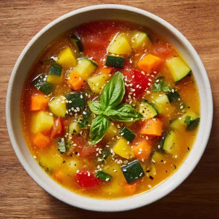 Summer Vegetable Stew Recipe