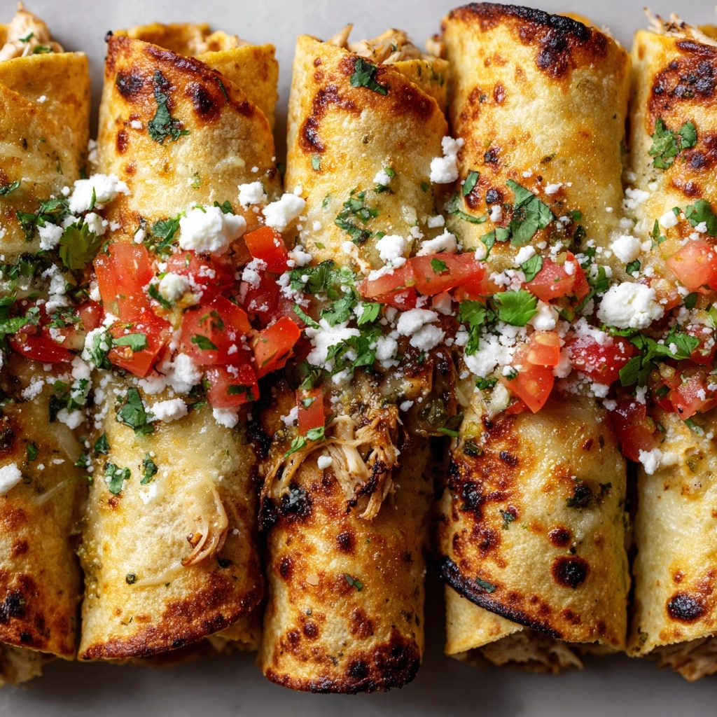 Crispy Chicken Taquitos Recipe - Recipe Image
