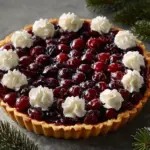 Cranberry Custard Pie Recipe