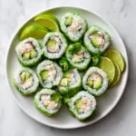 Cucumber Tuna Avocado Salad Rolls Recipe