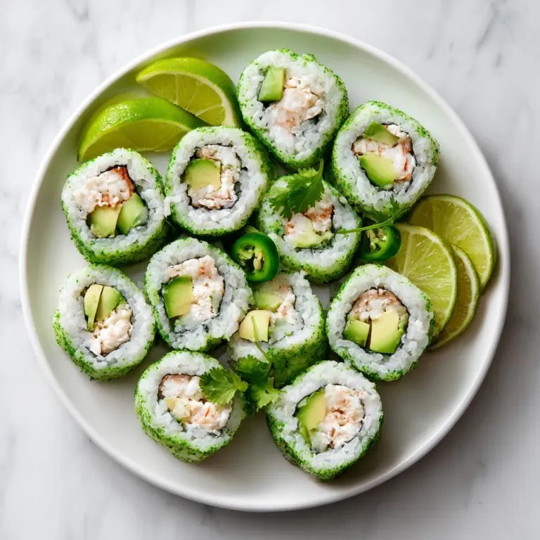 Cucumber Tuna Avocado Salad Rolls Recipe