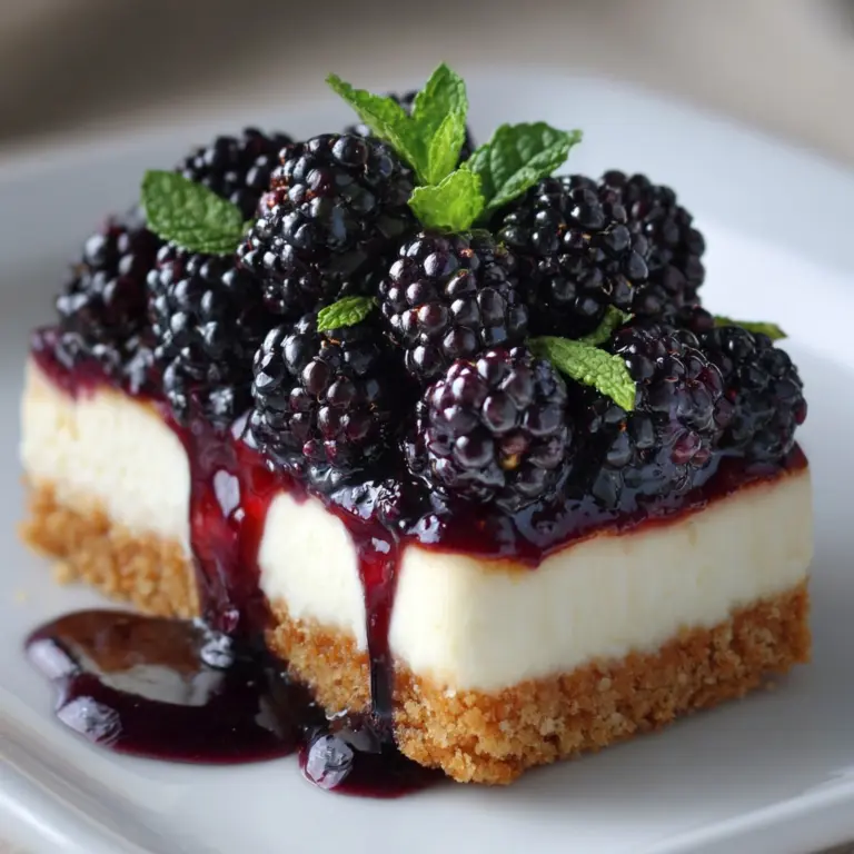 Blackberry Cheesecake Recipe