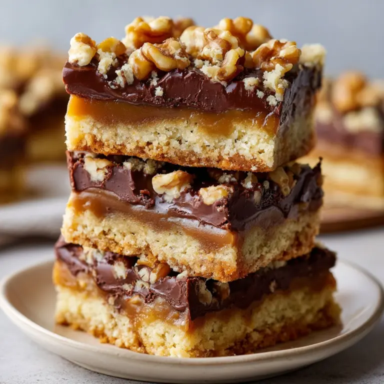 Easy Turtle Bars Recipe