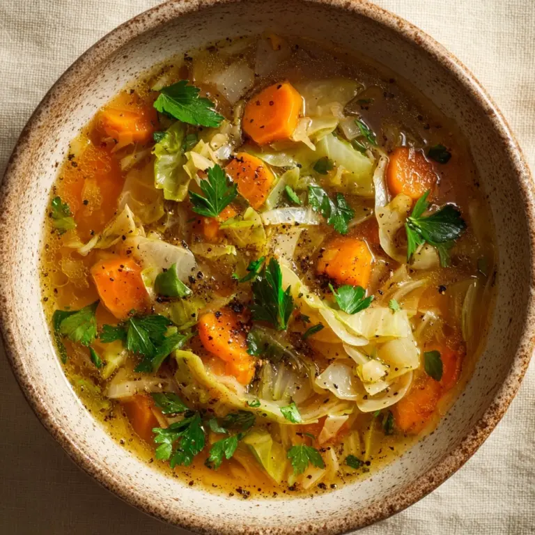 Cabbage Soup Recipe