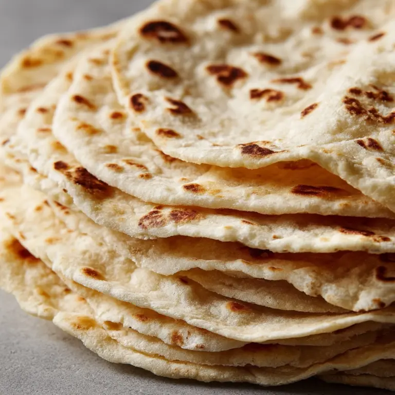 Flour Tortillas Recipe