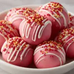 Strawberry Cheesecake Truffle Balls Recipe
