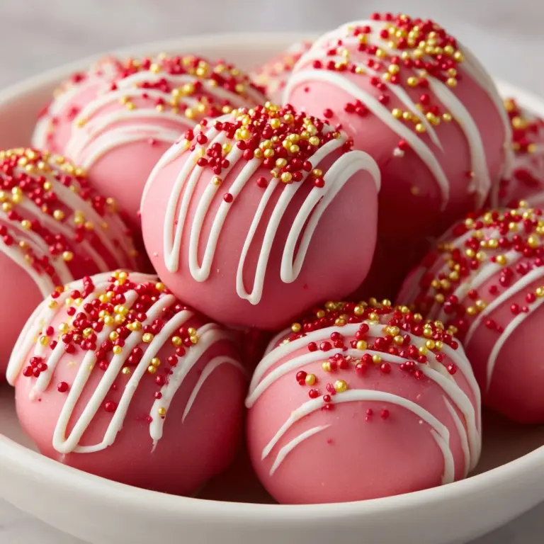 Strawberry Cheesecake Truffle Balls Recipe