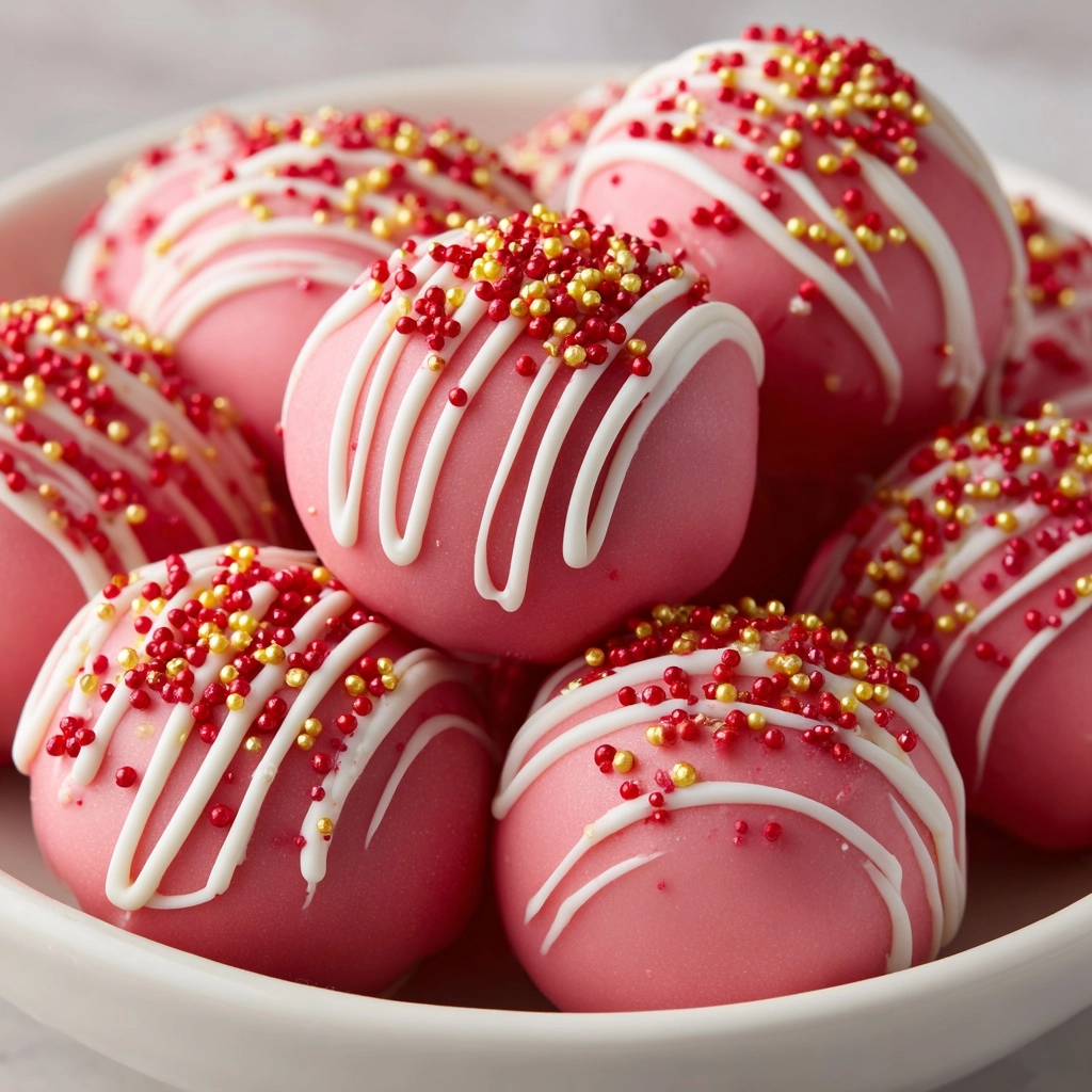Strawberry Cheesecake Truffle Balls Recipe