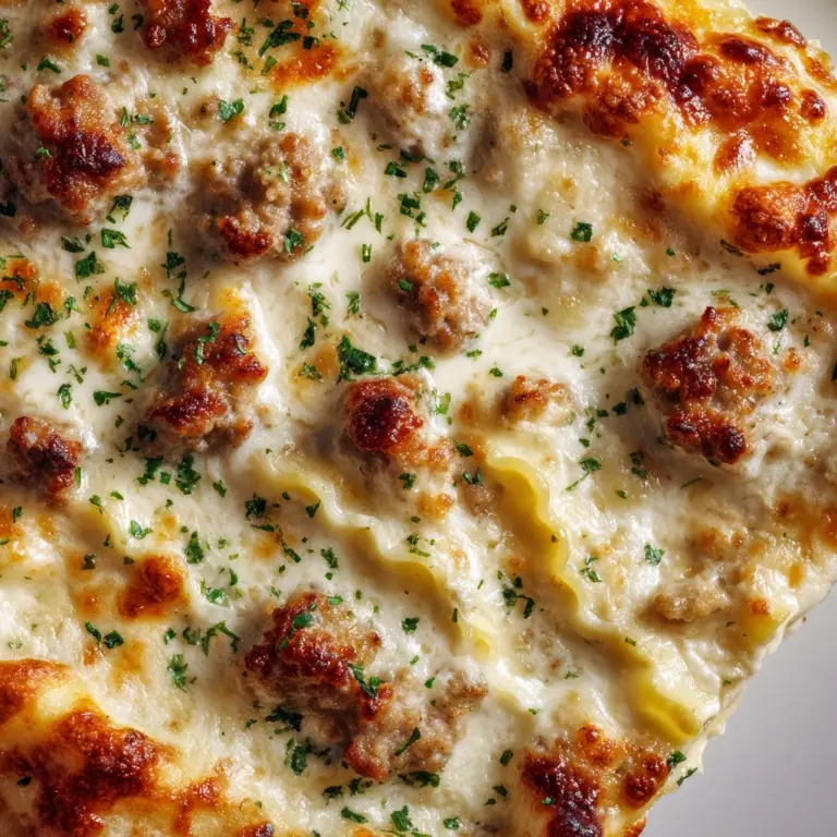 Sausage Alfredo Ravioli Lasagna Recipe