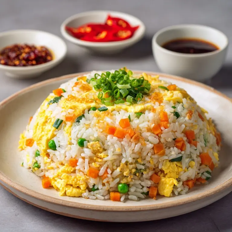 Authentic Egg Fried Rice At Home In 20 Minutes Recipe