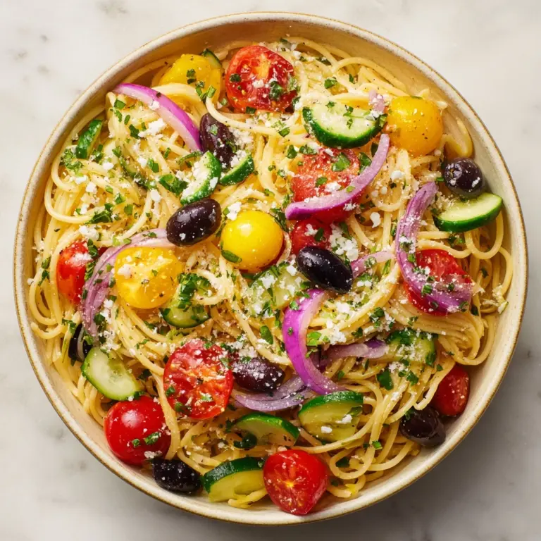 Spaghetti Salad Recipe