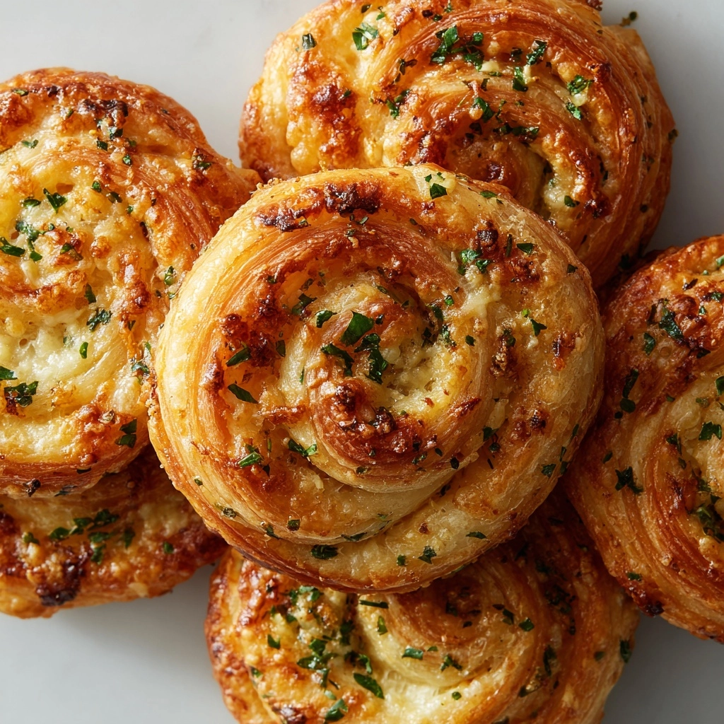 Air Fryer Garlic Parmesan Twists Recipe - Recipe Image