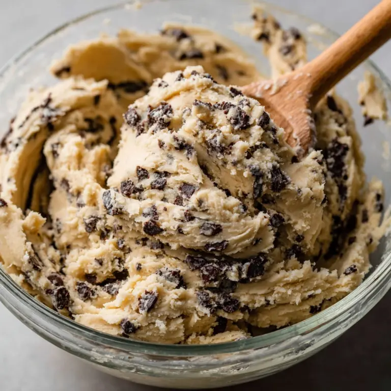 Edible Cookie Dough Recipe