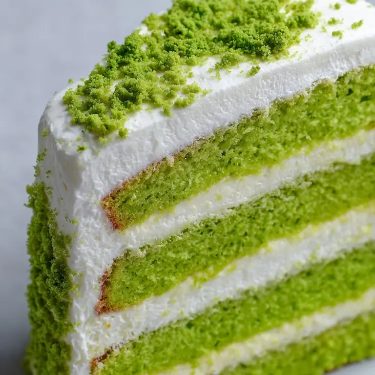Green Cake (Lime Cake) : Vibrant and Moist Recipe
