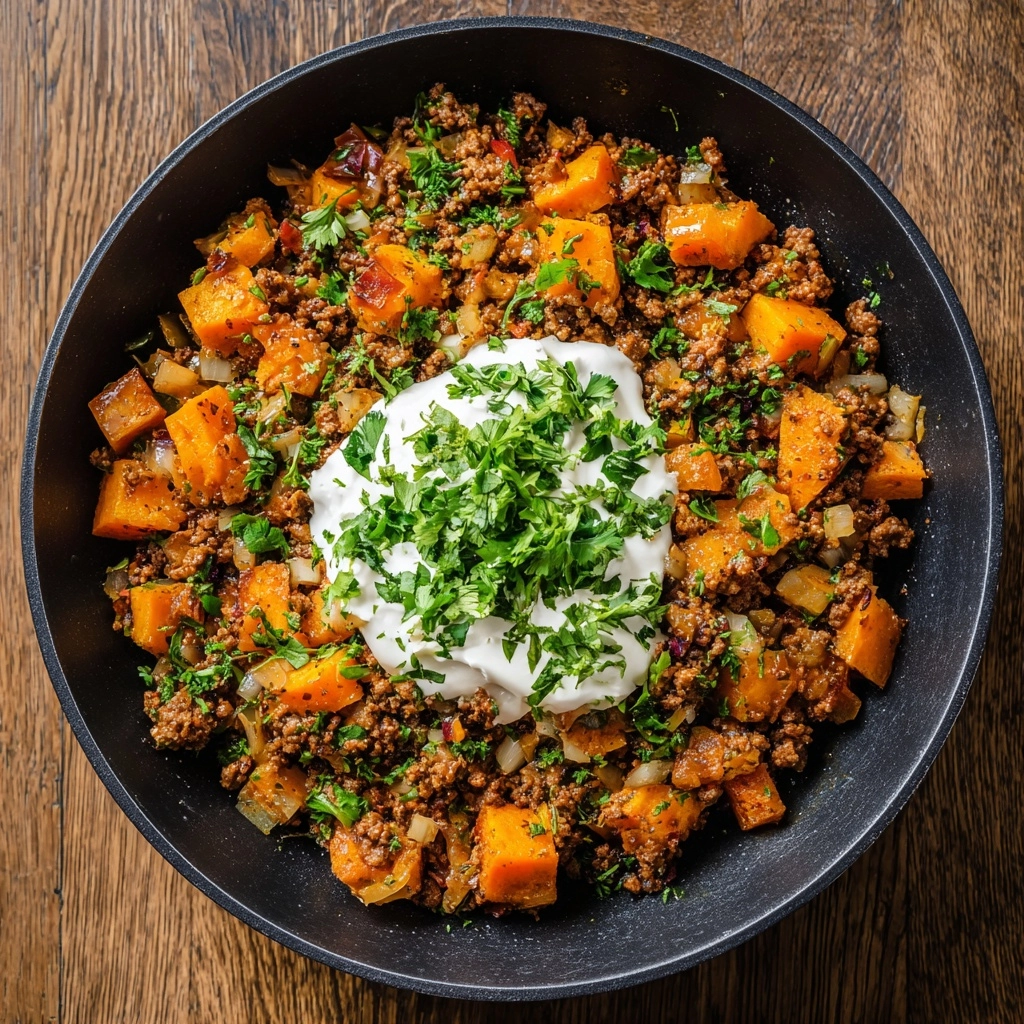 Turkey Sweet Potato Skillet Recipe - Recipe Image