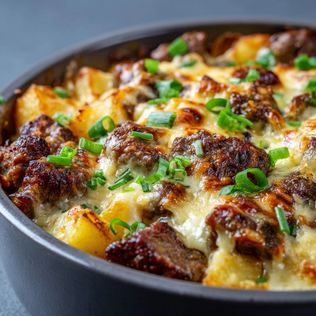 Crock Pot Angel Beef Casserole Recipe - Recipe Image