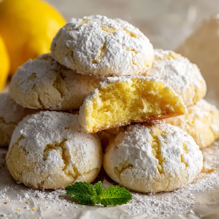 Zesty Lemon-Filled Cookies Recipe