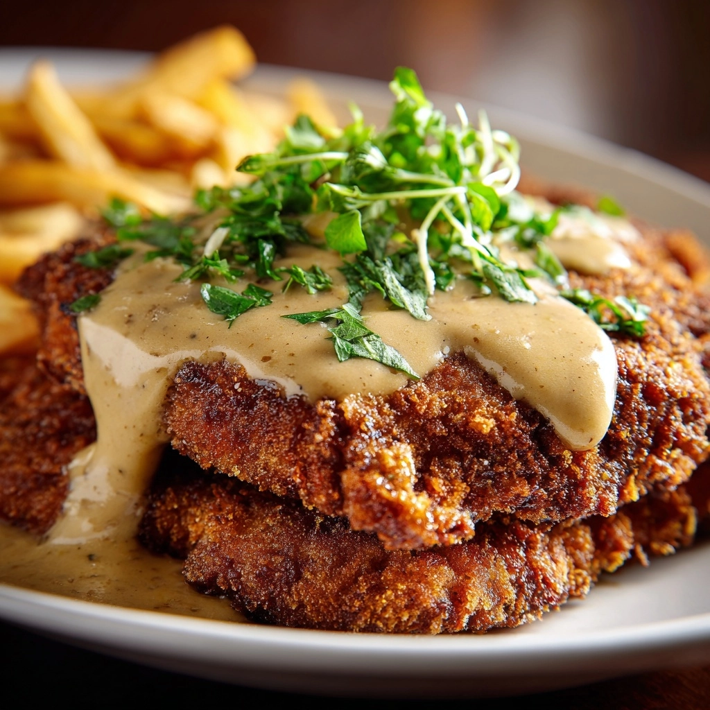 Chicken Fried Steak with Gravy Recipe - Recipe Image