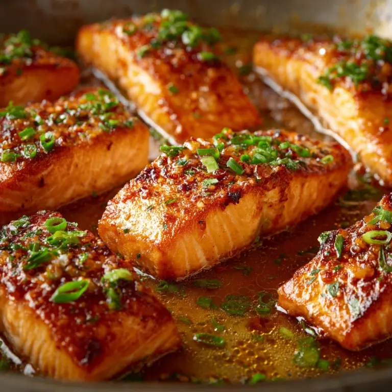 Honey Garlic Salmon Recipe