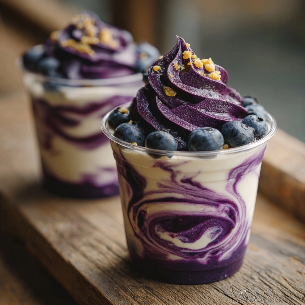 Blueberry Cheesecake Frappuccino Recipe - Recipe Image