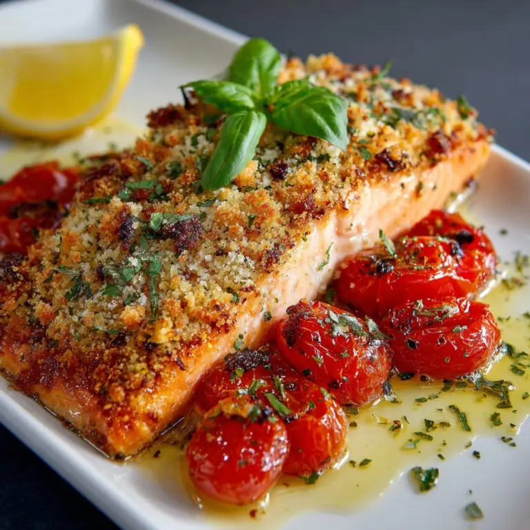 Pesto Salmon Recipe