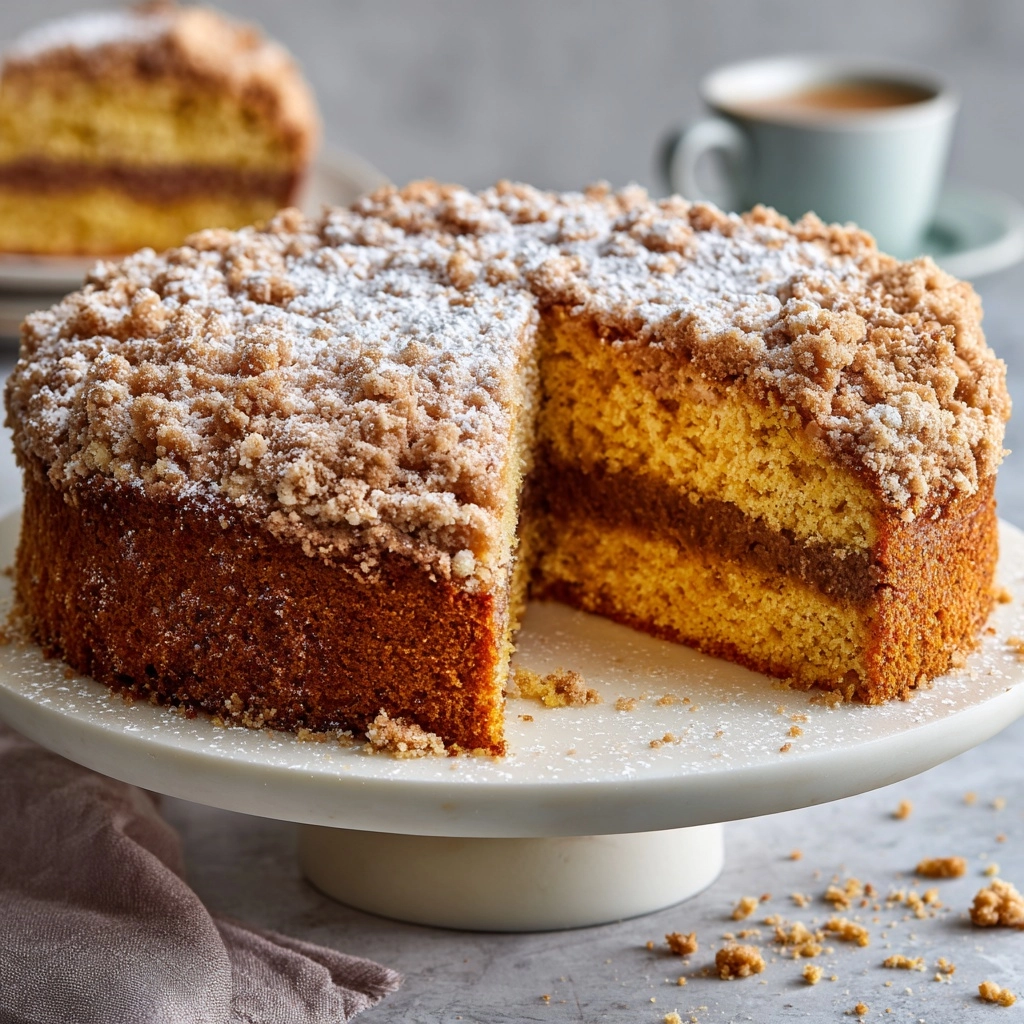 Sour Cream Coffee Cake Recipe - Recipe Image