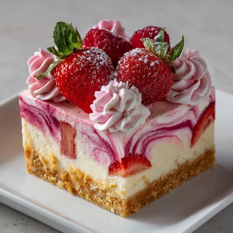 Iced VoVo Strawberry Slice Recipe