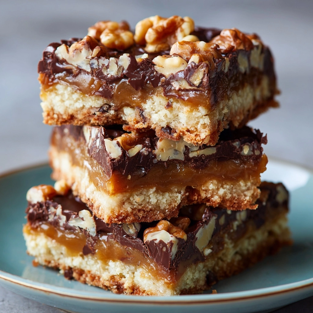 Easy Turtle Bars Recipe - Recipe Image