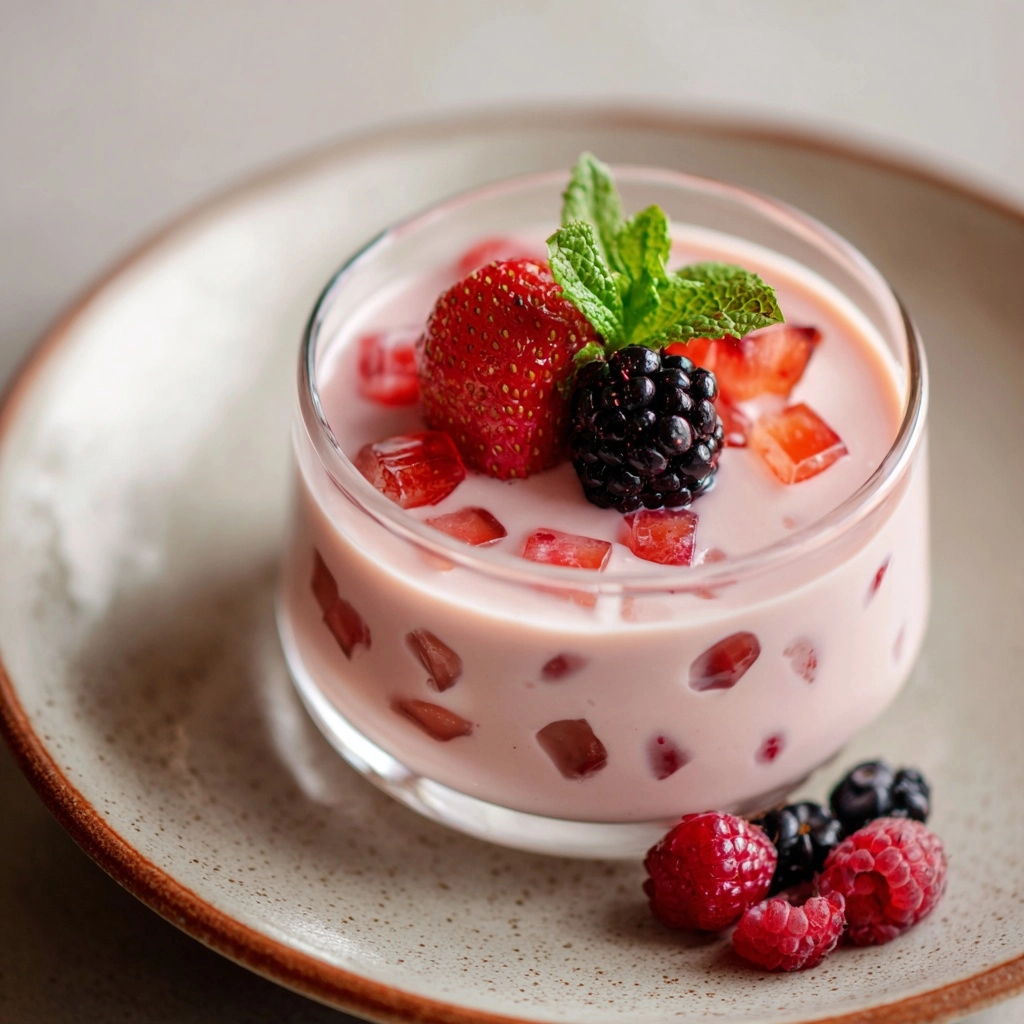 Refreshing Greek Yogurt Jello Fluff Recipe - Recipe Image