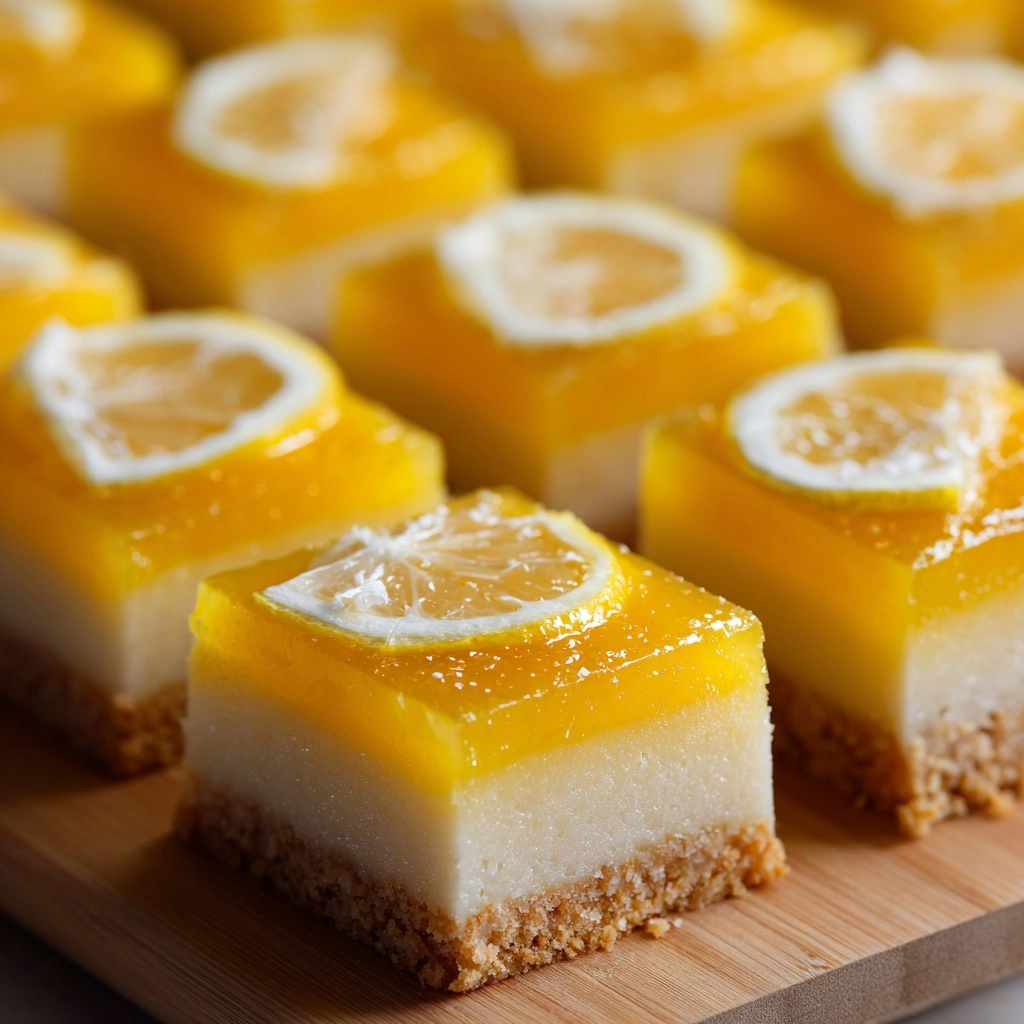 Lemon Delight Bars Recipe - Recipe Image