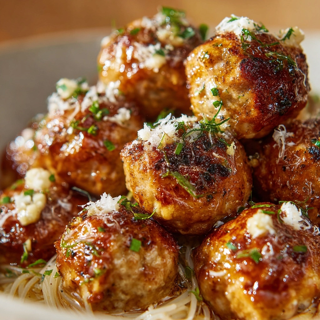 Chicken and Ricotta Meatballs Recipe - Recipe Image