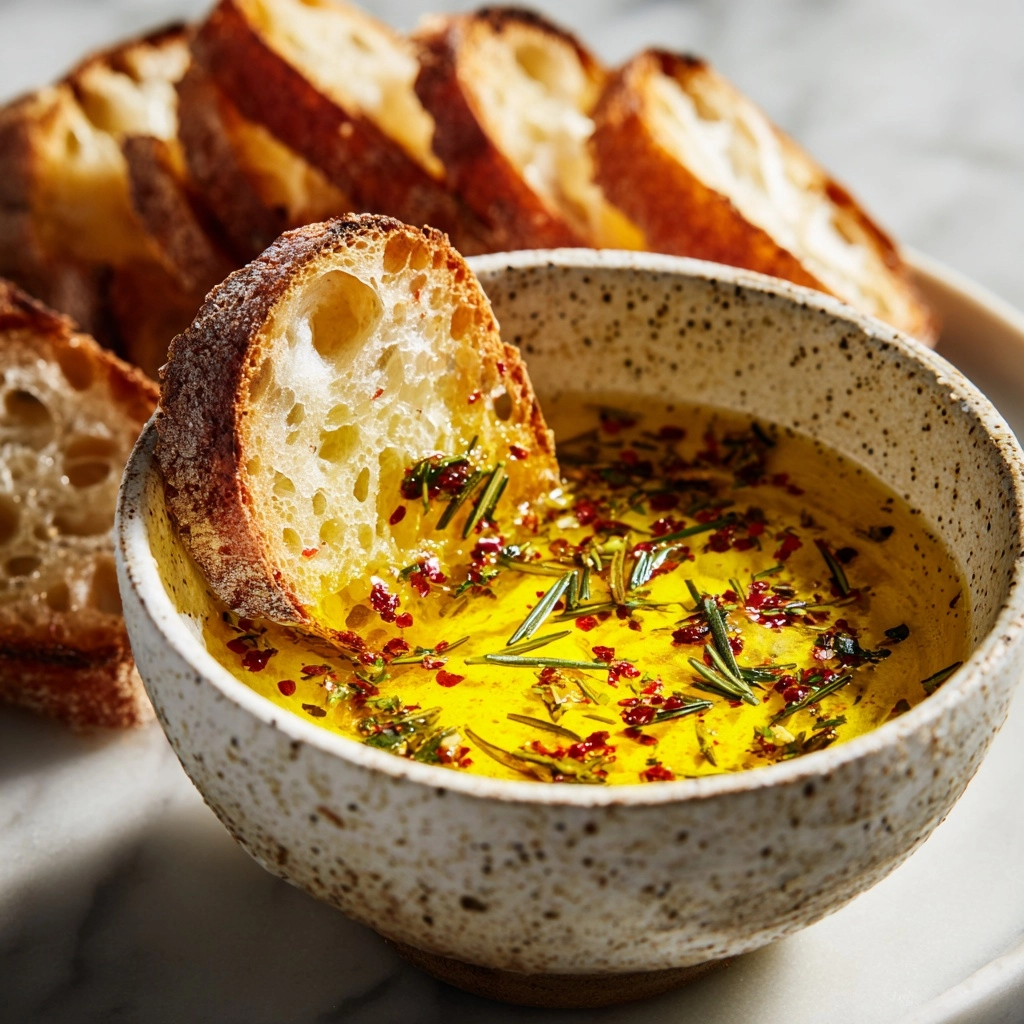 Delicious Bread Dipping Oil Recipe - Recipe Image