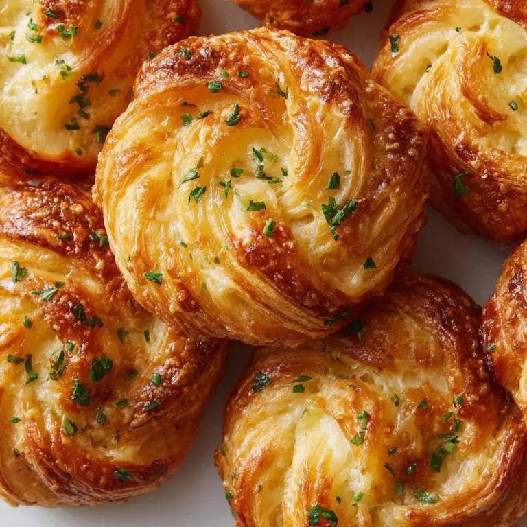 Air Fryer Garlic Parmesan Twists Recipe