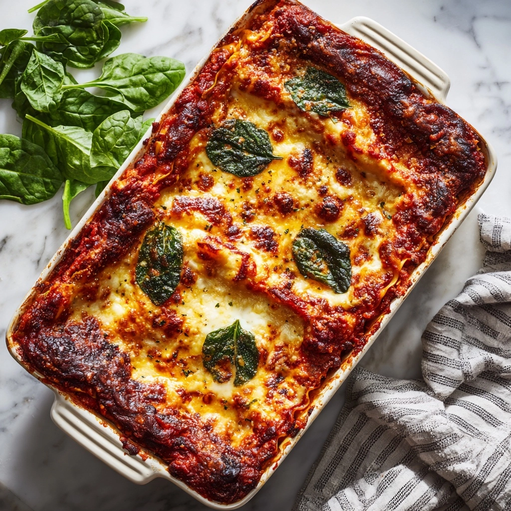 Pumpkin Spinach Lasagna Recipe - Recipe Image